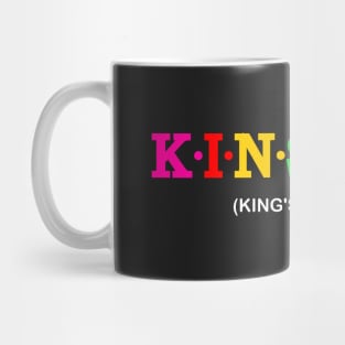 Kinsley  - king&#39;s meadow. Mug